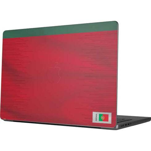 Portugal Soccer Flag Apple MacBook Pro 14-inch Skin
