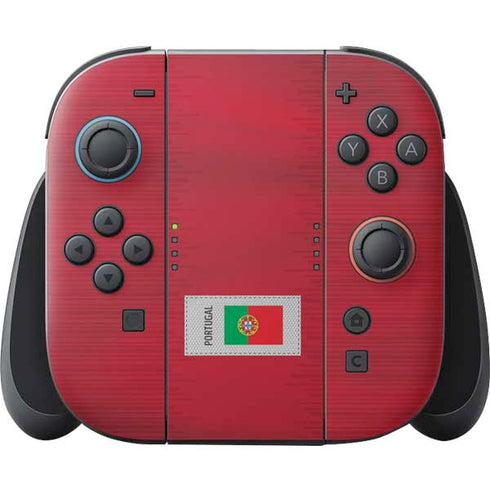 Portugal Soccer Flag Nintendo Skins