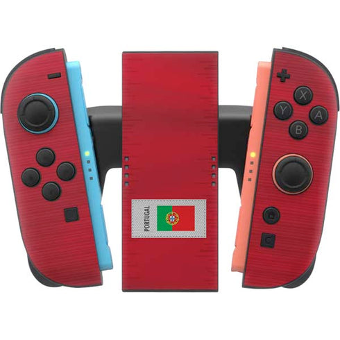 Portugal Soccer Flag Nintendo Switch 2 (2025) Joy-Con Controller Skin