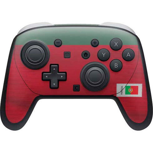 Portugal Soccer Flag Nintendo Skins