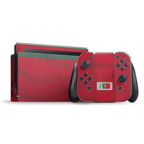 Portugal Soccer Flag Nintendo Skins
