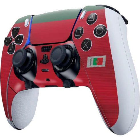 Portugal Soccer Flag PS5 DualSense Edge Pro Controller Skin