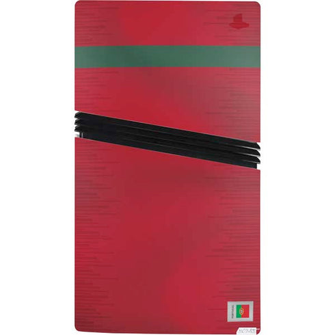 Portugal Soccer Flag PS5 Pro Console Skin