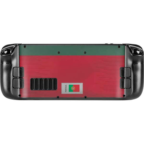 Portugal Soccer Flag Steam Deck Handheld Gaming Computer Skin