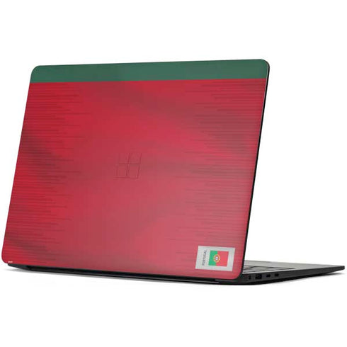 Portugal Soccer Flag Surface Laptop 7 13.8in Skin