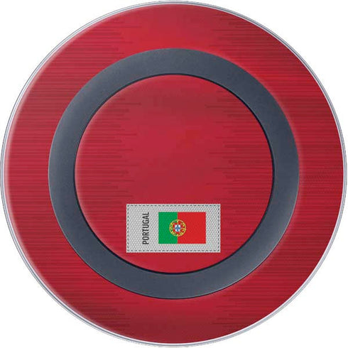 Portugal Soccer Flag Wireless Charger Skin