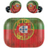Portuguese Flag Dark Wood Amazon Echo Buds Skin