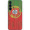 Portuguese Flag Dark Wood Galaxy A36 5G Skin