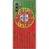 Portuguese Flag Dark Wood Galaxy Note 10 Plus Skin