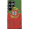 Portuguese Flag Dark Wood Galaxy S23 Ultra Pro Case