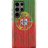 Portuguese Flag Dark Wood Galaxy S23 Ultra Pro Case