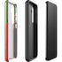 Portuguese Flag Dark Wood Galaxy S25 Impact Case