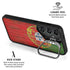 Portuguese Flag Dark Wood Galaxy S25 Kickstand Case