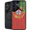 Portuguese Flag Dark Wood Galaxy S24 Plus Kickstand Case