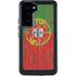 Portuguese Flag Dark Wood Galaxy S24 Plus Waterproof Case