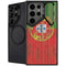 Portuguese Flag Dark Wood Galaxy S24 Ultra Kickstand Case