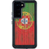 Portuguese Flag Dark Wood Galaxy S24 Waterproof Case