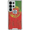 Portuguese Flag Dark Wood Galaxy S25 Ultra Clear Case