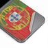 Portuguese Flag Dark Wood Galaxy Z Flip6 Skin