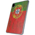 Portuguese Flag Dark Wood iPad Pro 11in (2024) Clear Case