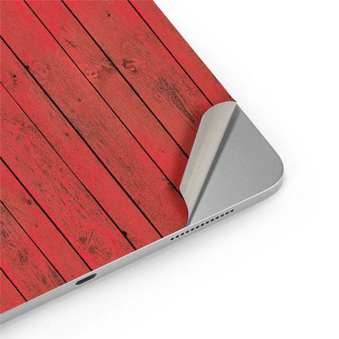 Portuguese Flag Dark Wood iPad Pro 13in M4 (2024) Skin