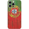 Portuguese Flag Dark Wood iPhone 16 Pro Max Skin