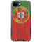 Portuguese Flag Dark Wood iPhone 16e Clear Case