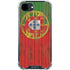 Portuguese Flag Dark Wood iPhone 16e Clear Case