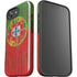 Portuguese Flag Dark Wood iPhone 16e Impact Case