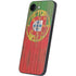 Portuguese Flag Dark Wood iPhone 16e Skin