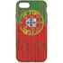 Portuguese Flag Dark Wood iPhone Cases
