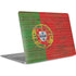 Portuguese Flag Dark Wood Apple MacBook Air Skin