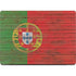 Portuguese Flag Dark Wood Apple MacBook Pro 14-inch Skin