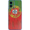 Portuguese Flag Dark Wood Moto G Play 4G (2024) Skin