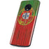 Portuguese Flag Dark Wood Moto G6 Skin
