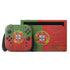 Portuguese Flag Dark Wood Nintendo Skins
