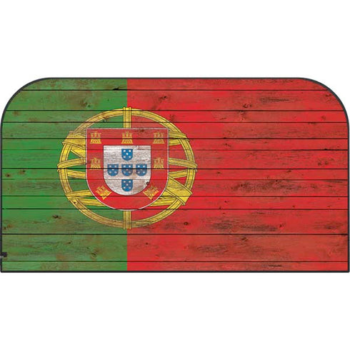 Portuguese Flag Dark Wood Nintendo Switch 2 (2025) with Joy-Con Skin