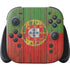 Portuguese Flag Dark Wood Nintendo Skins
