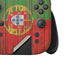 Portuguese Flag Dark Wood Nintendo Switch 2 (2025) Joy-Con Controller Skin