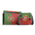 Portuguese Flag Dark Wood Nintendo Skins
