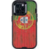 Portuguese Flag Dark Wood Otterbox Defender iPhone Skin