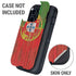 Portuguese Flag Dark Wood Otterbox Defender iPhone Skin