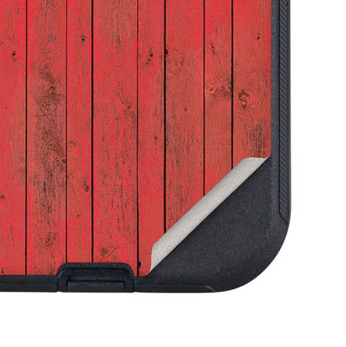 Portuguese Flag Dark Wood Otterbox Defender iPhone Skin