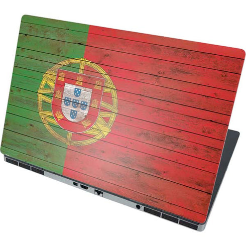Portuguese Flag Dark Wood Dell Precision Skin