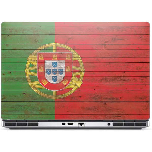 Portuguese Flag Dark Wood Dell Precision Skin