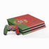 Portuguese Flag Dark Wood PlayStation PS4 Skins
