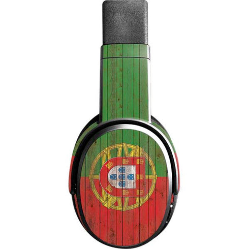 Portuguese Flag Dark Wood Skullcandy Crusher Wireless Skin
