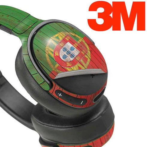 Portuguese Flag Dark Wood Skullcandy Venue Skin