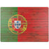 Portuguese Flag Dark Wood Surface Laptop 7 13.8in Skin