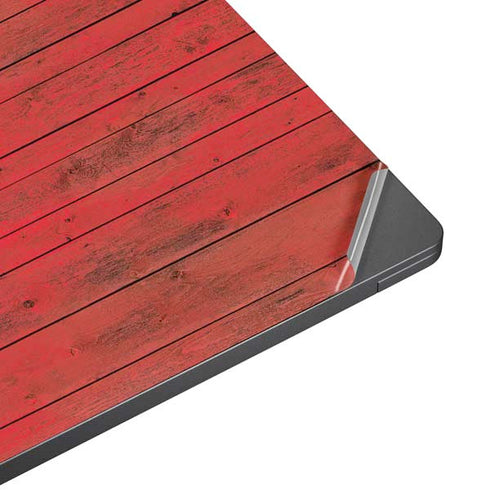 Portuguese Flag Dark Wood Surface Laptop 7 13.8in Skin